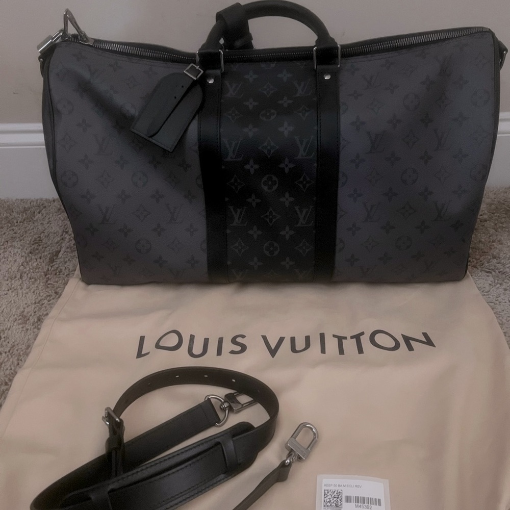 NEW Authentic Louis Vuitton Keepall 50 Bandouliere